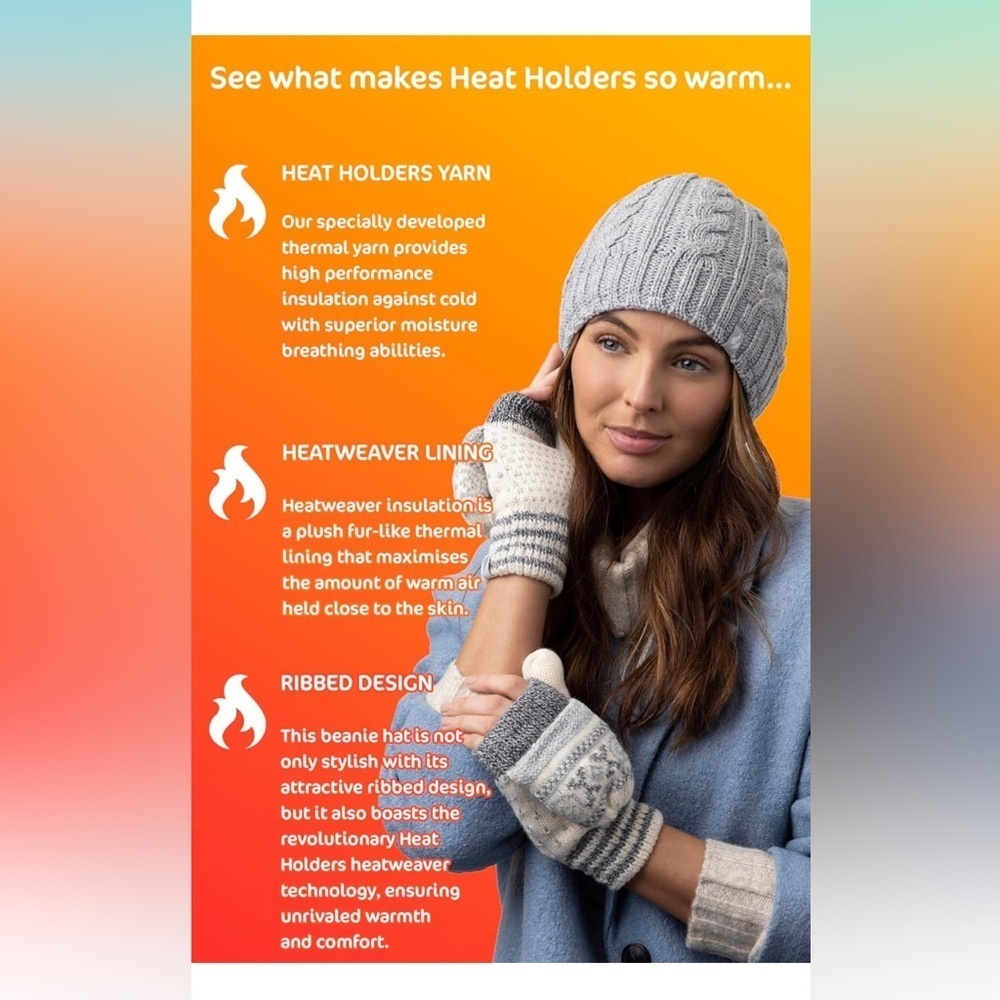 HEAT HOLDERS Women's Winter Hat/One Size - Picture 3 of 7